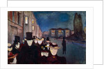 Evening on Karl Johan, 1892 by Edvard Munch