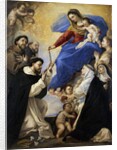 Our Lady of the Rosary, 1657, by Luca Giordano by Luca Giordano