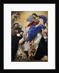 Our Lady of the Rosary, 1657, by Luca Giordano by Luca Giordano