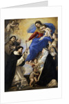 Our Lady of the Rosary, 1657, by Luca Giordano by Luca Giordano