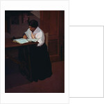 Woman writing, 1908 by Oscar Ghiglia