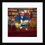 The writer and art critic Ugo Ojetti in the study, 1909-1910, by Oscar Ghiglia by Oscar Ghiglia