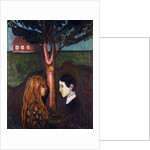 Eyes in eyes, 1894 by Edvard Munch