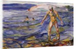 Bathing man, 1918 by Edvard Munch