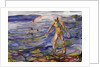 Bathing man, 1918 by Edvard Munch