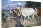 Ox cart, 1885 by Giovanni Boldini