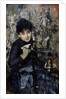Woman with inkwell, ca 1875 by Antonio Mancini