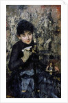 Woman with inkwell, ca 1875 by Antonio Mancini
