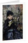 Woman with inkwell, ca 1875 by Antonio Mancini