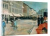Music on Karl Johan Street, 1889 by Edvard Munch