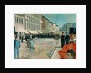Music on Karl Johan Street, 1889 by Edvard Munch