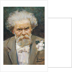 The Italian poet Giosue' Carducci by Alessandro Milesi