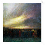 Migrations of men, 1904, by Plinio Nomellini by Plinio Nomellini