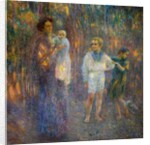 Younger sister, 1911, by Plinio Nomellini by Plinio Nomellini