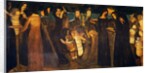 The blessing of dead at sea, 1914-1916, by Lorenzo Viani by Lorenzo Viani