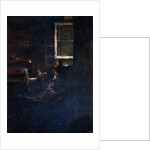 Empty cradle, 1881, by Giovanni Segantini by Giovanni Segantini