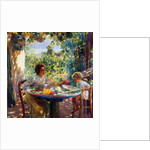 Early reading, 1916 by Plinio Nomellini