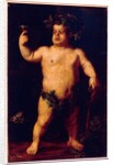 Portrait of the dwarf Morgante as Bacchus by Agnolo di Cosimo Bronzino