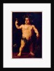 Portrait of the dwarf Morgante as Bacchus by Agnolo di Cosimo Bronzino