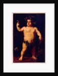 Portrait of the dwarf Morgante as Bacchus by Agnolo di Cosimo Bronzino