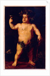 Portrait of the dwarf Morgante as Bacchus by Agnolo di Cosimo Bronzino