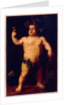 Portrait of the dwarf Morgante as Bacchus by Agnolo di Cosimo Bronzino