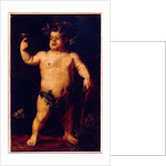 Portrait of the dwarf Morgante as Bacchus by Agnolo di Cosimo Bronzino