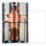 Railing scene, 1932 by Oskar Schlemmer