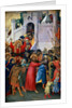 The Carrying of the Cross, wing of devotional retable, Orsini Polyptych, c.1335 by Simone Martini