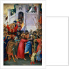 The Carrying of the Cross, wing of devotional retable, Orsini Polyptych, c.1335 by Simone Martini