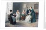 School for blind lace makers, 1872 by Gioacchino Toma