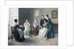 School for blind lace makers, 1872 by Gioacchino Toma