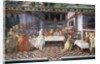 Herod's Banquet or Dance of Salome by Filippino Lippi