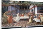 Herod's Banquet or Dance of Salome by Filippino Lippi