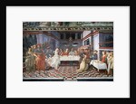 Herod's Banquet or Dance of Salome by Filippino Lippi