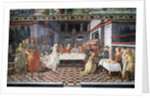 Herod's Banquet or Dance of Salome by Filippino Lippi