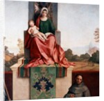 Madonna and Child between Saint Nicasius and Saint Francis, also known as Castelfranco Madonna, c.1502 by Giorgione