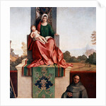 Madonna and Child between Saint Nicasius and Saint Francis, also known as Castelfranco Madonna, c.1502 by Giorgione