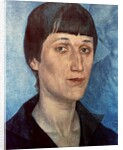 Portrait of Anna Akhmatova, Russian poet, 1922 by Kuzma Sergeevich Petrov-Vodkin