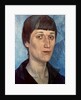 Portrait of Anna Akhmatova, Russian poet, 1922 by Kuzma Sergeevich Petrov-Vodkin