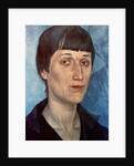 Portrait of Anna Akhmatova, Russian poet, 1922 by Kuzma Sergeevich Petrov-Vodkin