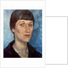 Portrait of Anna Akhmatova, Russian poet, 1922 by Kuzma Sergeevich Petrov-Vodkin