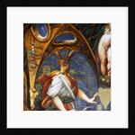 Actaeon turned into stag by Diana by Parmigianino