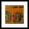 Altarpiece: Christ accused by the Pharisees by Duccio di Buoninsegna