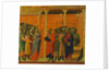 Altarpiece: Christ accused by the Pharisees by Duccio di Buoninsegna