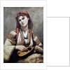 Portrait of Christine Nilson, or The Bohemian with a Mandolin, 1874 by Jean Baptiste Camille Corot