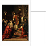 Pasquale Cicogna hearing Mass by Palma Il Giovane