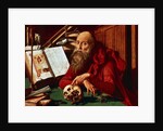 Saint Jerome in his study, 1541 by Marinus van Reymerswaele
