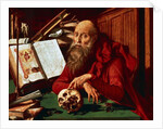 Saint Jerome in his study, 1541 by Marinus van Reymerswaele
