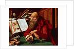 Saint Jerome in his study, 1541 by Marinus van Reymerswaele